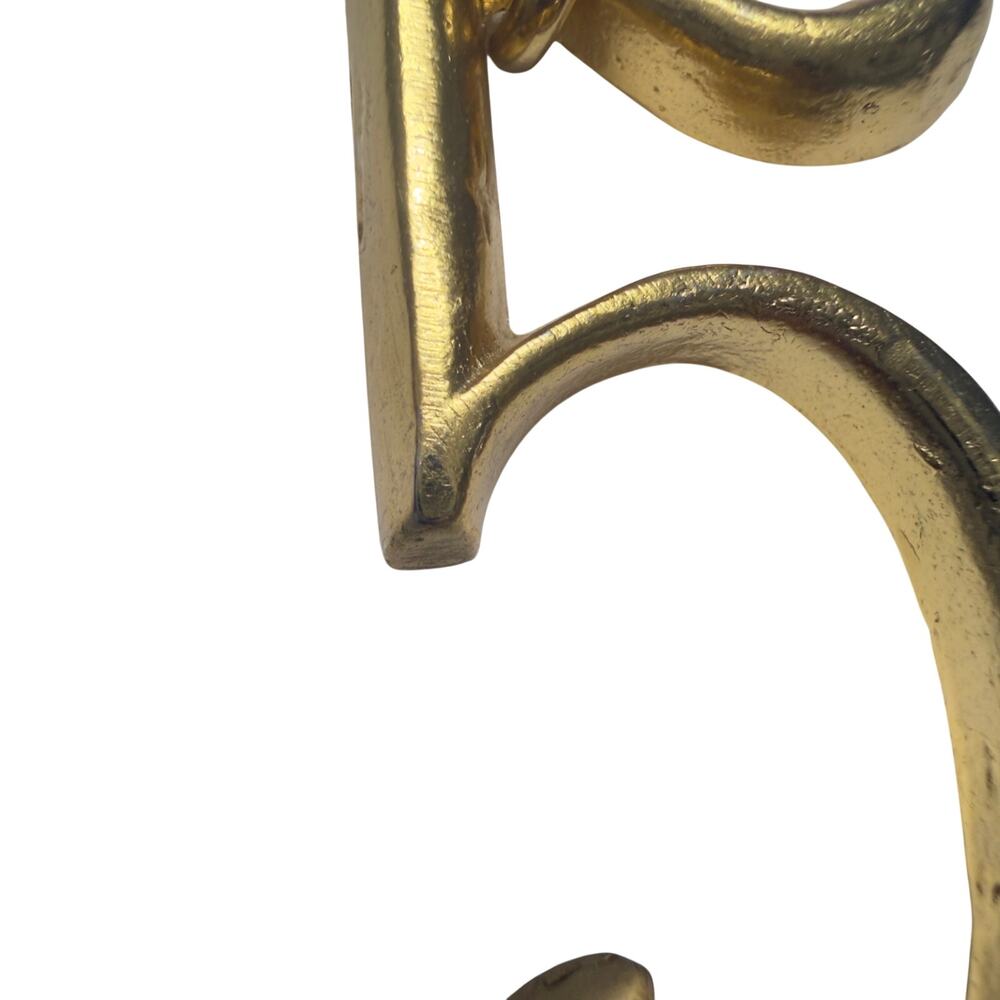 $125 Lulu Frost PLAZA NUMBER CHARM #5 LARGE - Picture 6 of 11